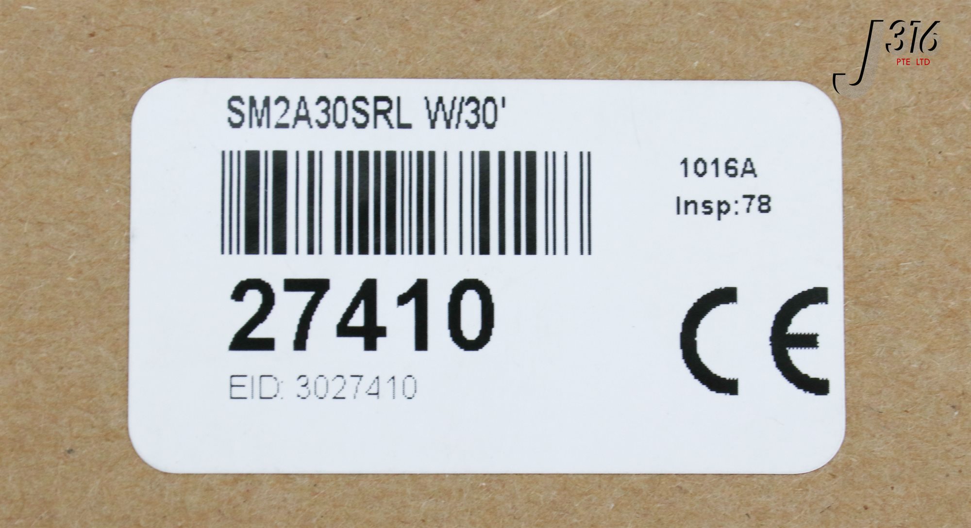 17575 BANNER 30MM BARREL SENSOR, 27410 (NEW IN OPEN BOX) SM2A30SRL